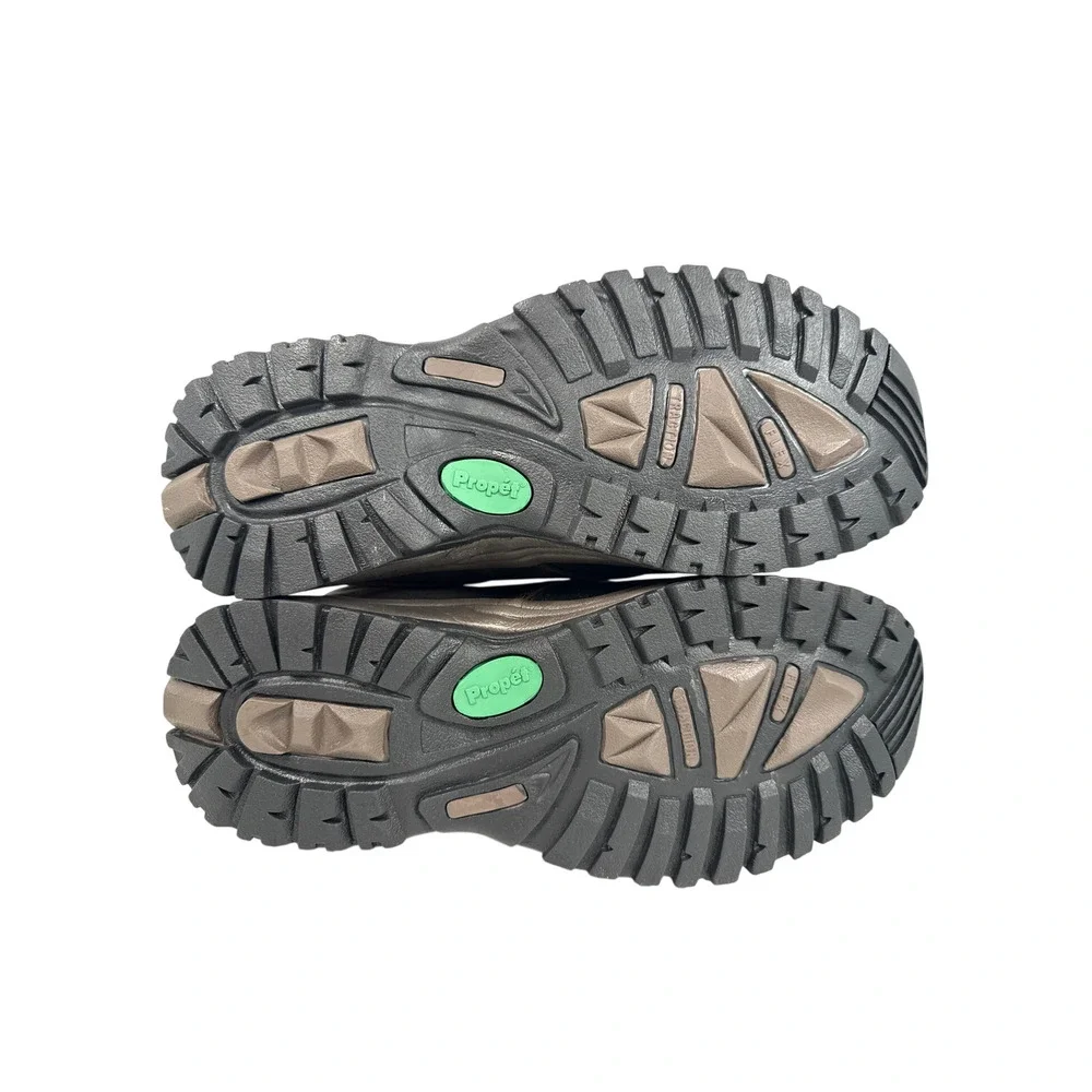 Propet Blizzard Snow Shoes Mens 11 D Waterproof Brown Leather Insulated Zipper